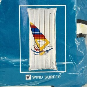 SEARS Inflatable Fabric Surf Rider 56x20x4 Wind Surfer Rugged Construction NIP